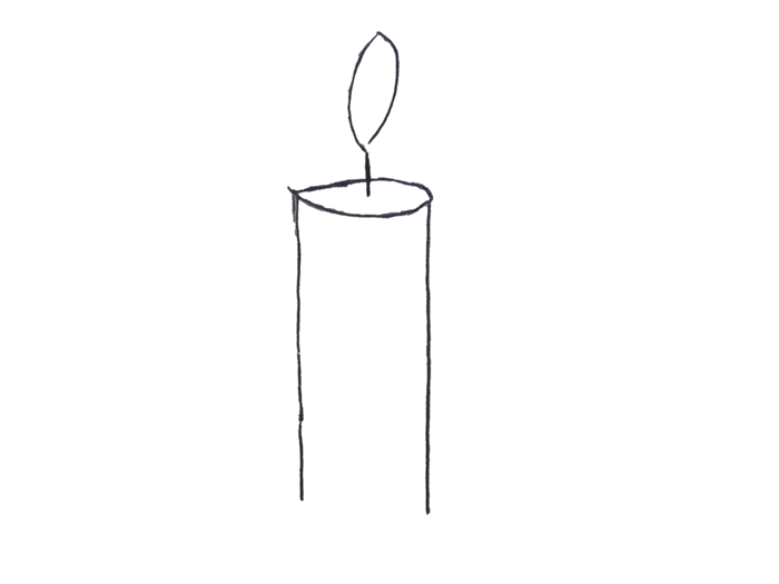 How to Draw a Candle